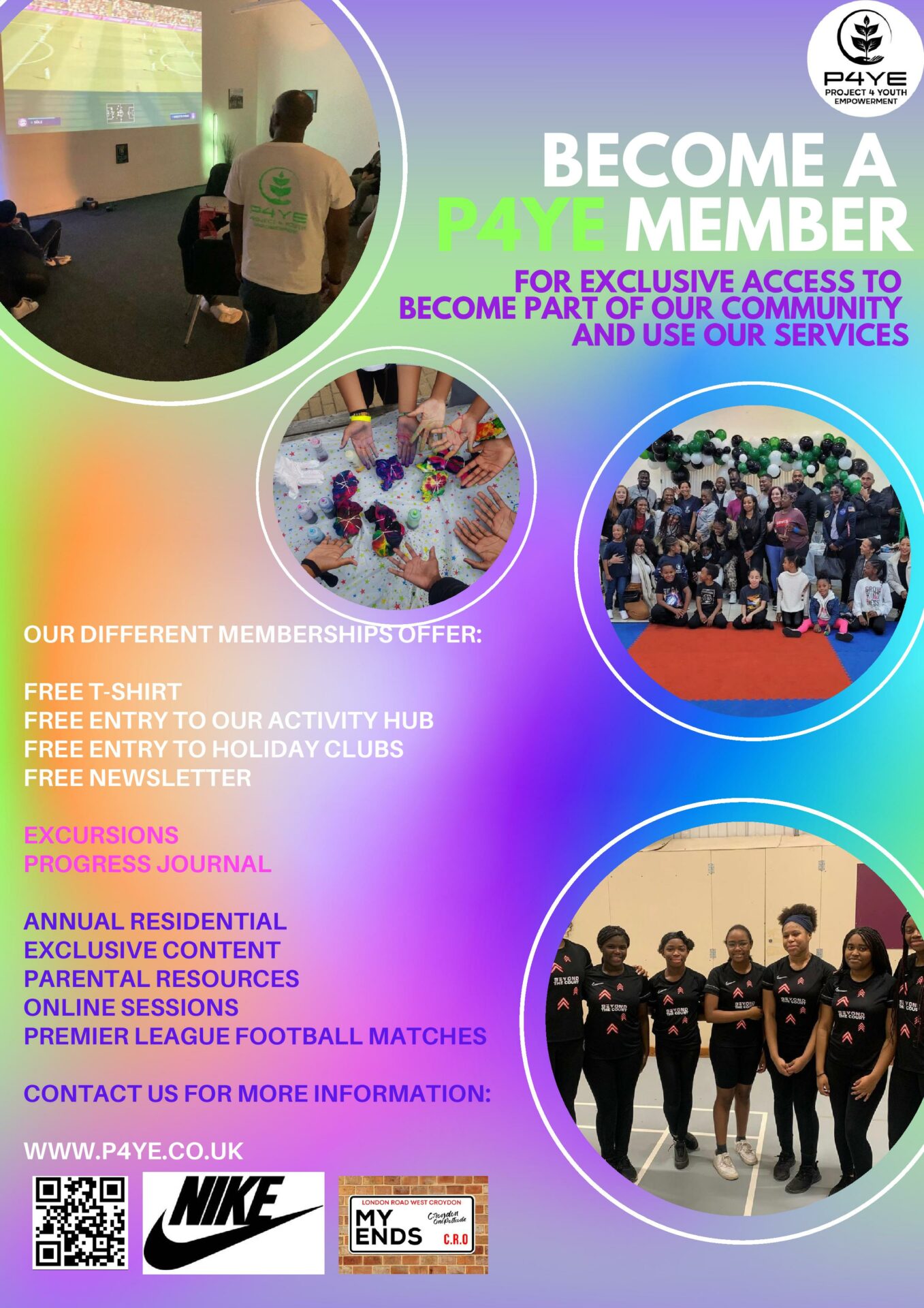 P4YE Membeship Flyer